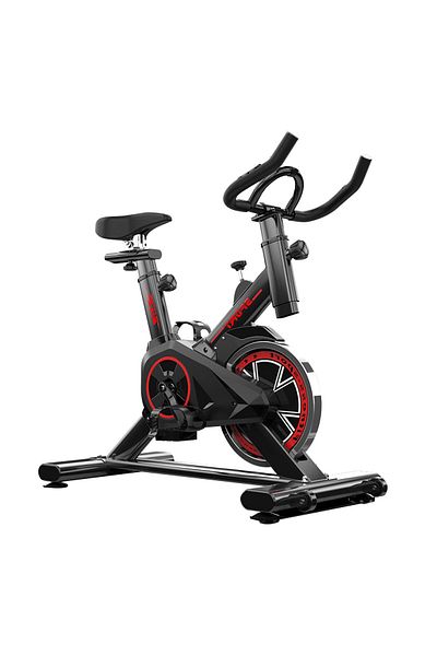 Rovyfota Exercise Bike Resistance Indoor Cycling Bike for Home Belt Drive Indoor Exercise Bike