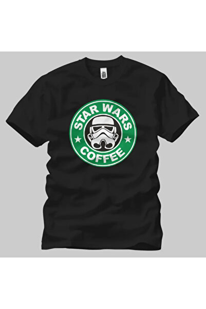 Built By Crazy Star Wars kafa logo unisex majica