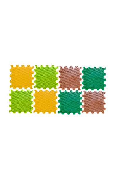 ORTOTO Orthopedic, Sensory Mat, Puzzle Set, 8 Pieces, Grass Soft Model, Multicolor