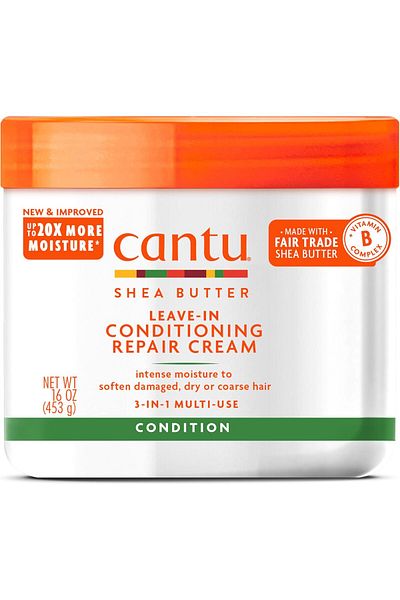 Cantu كريم إصلاح الشعر بزبدة الشيا، 453 جرام