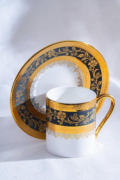 ACAR Olivette Coffee Cup Set for 6 People - 90 ml