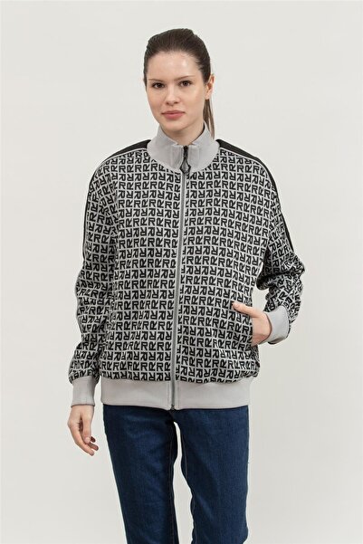 Replay Regular Kadın Fermuarlı Sweatshirt