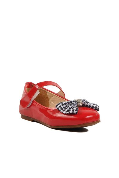 WALKWAY Red Patent Leather Children's Casual Shoes Rocky 180 P