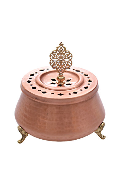 nusnus Bakır Ayaklı Tütsülük Rose Gold