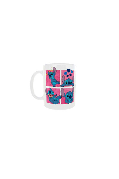 OEM Cană personalizată albă Stitch, INOVATIX®. 330ml