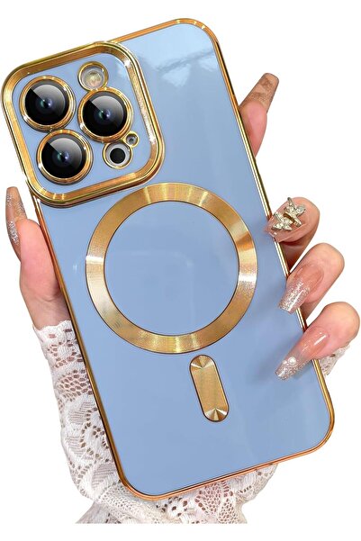 PSGT apple ( Iphone 14 promax ) Uyumlu kılıf Magsafe Magnetic Lazer Kesim Kılıf