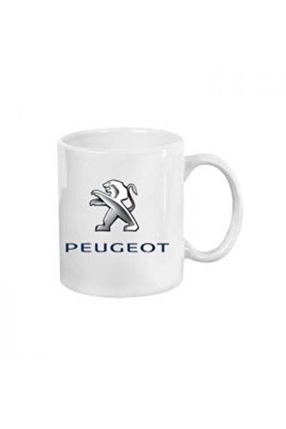 OEM Cană albă personalizată Auto Peugeot, INNOVATIX®. 330ml
