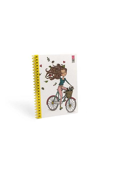 Thinkbook Caiet de spirale colorat cu pagini punctate Citytravel