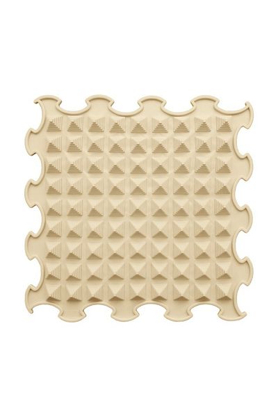 ORTOTO Orthopedic, sensory mat, puzzle set, 8 pieces, Little Pyramids pattern, soft texture, Multicolor