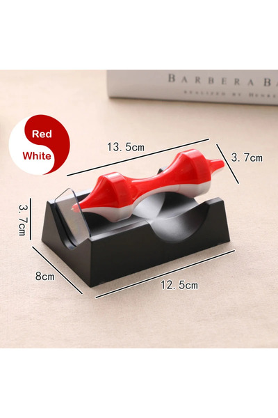 Choice لعبة يدوية دوارة مغناطيسية متحركة باللونين الأحمر والأبيض، ديكور منزلي...