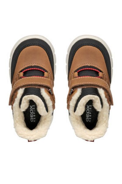 Geox boy's boots B365BC-0ME22 brown