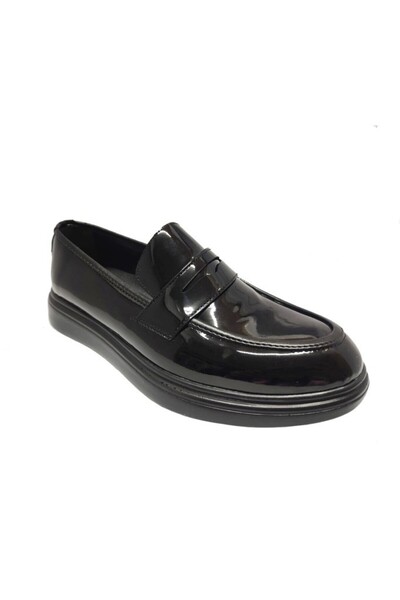 Cakgo Rasgo 3026 Patent Leather Bowknot Anatomical Men's Shoes