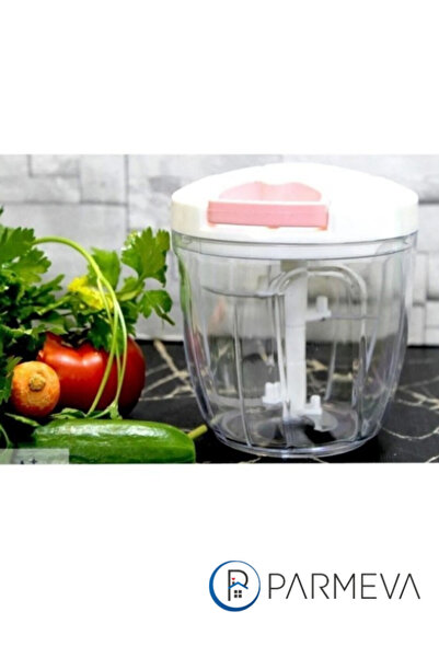 Parmeva 5 Bıçaklı El Rondosu İpli Manuel Rondo Sebze Meyve Doğrayıcı