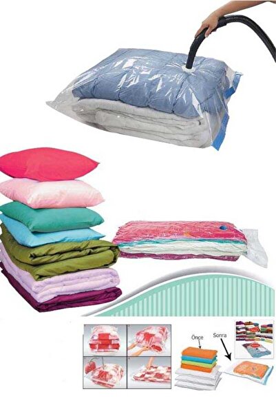 NESTA HOME 5 Adet 80x100 Cm Vakumlu Hurç Vakumlu Poşet,torba,düzenleyici Saklama