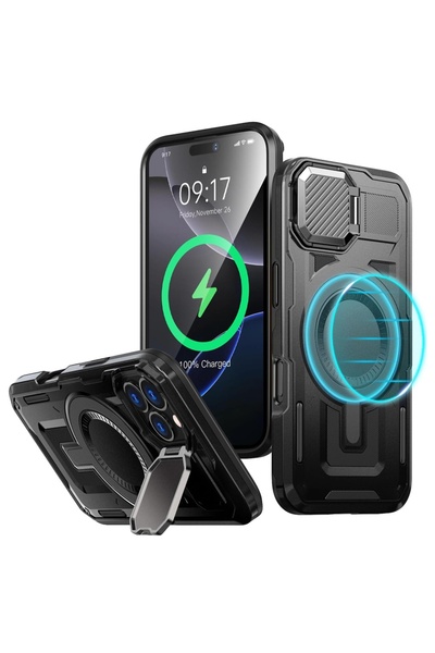 SKYDDAR INNOVATION Husă pentru iPhone 16 Pro, CamVault MagSafe cu protecție p...