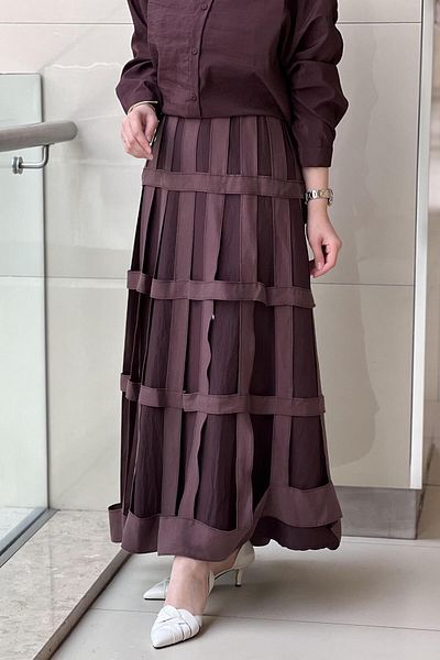 Ceremony Pasion Cage Detailed Dubain Skirt