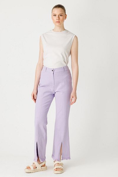 Ghisa Tivsitli Slit Trousers