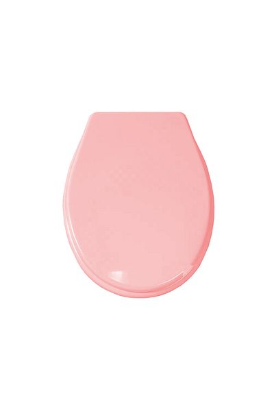 flores Capac pentru WC, Nova, din plastic, roz, 440 x 365 mm