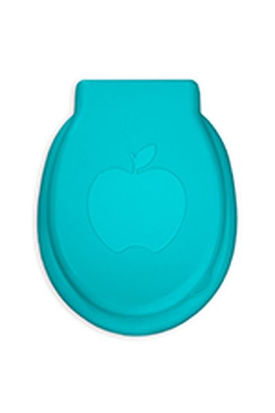 flores Capac pentru WC universal, din plastic, cu model mar, verde, 480 x 390 mm