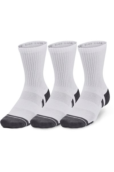 Under Armour ΚΑΛΤΣΕΣ Under Armour Performance Cotton 3P, Λευκές, Unisex