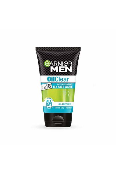 Garnier Men Oil Clear Face Wash, 100G 100Gm