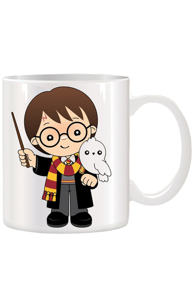 OEM Cană albă personalizată cu Harry Potter, INOVATIX®. 330ml