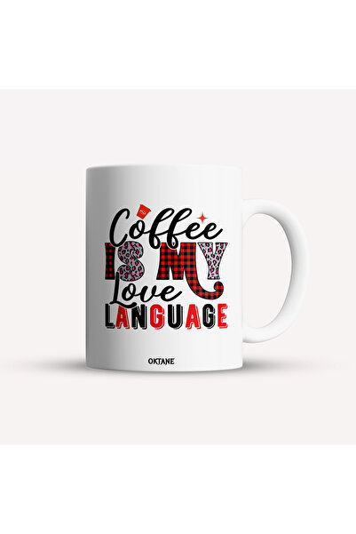 OEM Εξατομικευμένη λευκή κούπα Ο καφές είναι η γλώσσα της αγάπης μου, INOVATI...
