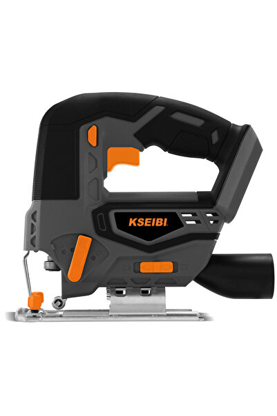 kseibi Cordless Jigsaw 20V, T-shaped Cutting Blades, for Woodworking, Cutting Wood and Metal.