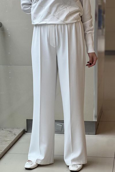 sentez giyim Sentez Colmar Wide Leg Trousers with Elastic Waist