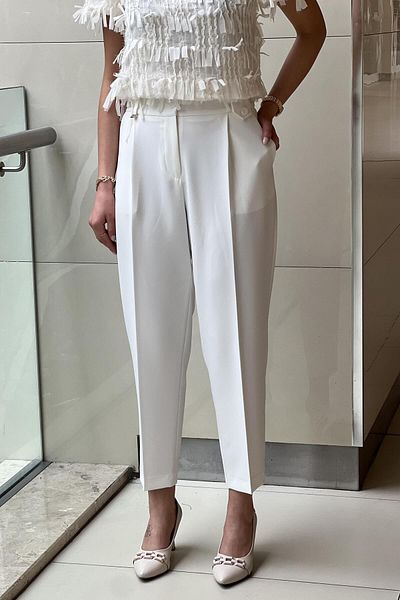 sentez giyim Sentez Sofia Corsage Trousers with Epaulettes