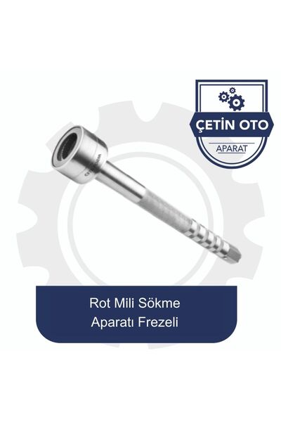ÇETİNBANKO Rot Mili Kolu Sökme Aparatı Ticari Frezeli