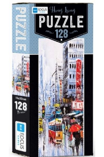 Blue Focus Yayınları Blue Focus Hong Kong - Puzzle 128 Pieces