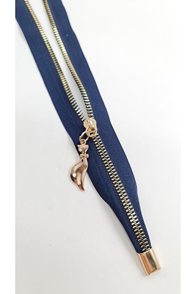 ÜNSALAN HOBİ حقيبة زرقاء داكنة بسحاب 50 سم مفتاح ذهبي وتفاصيل إيقاف حقيبة متي...