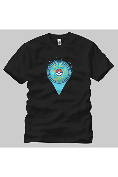 Built By Crazy Pokemon Go Map unisex majica