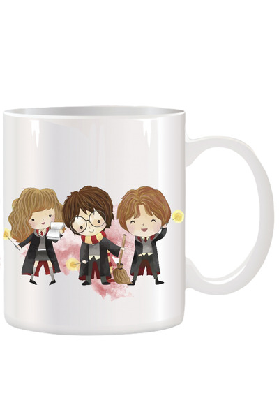 OEM Cană albă personalizată cu Harry Potter, INOVATIX®. 330ml