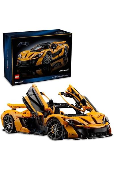 LEGO LEGO Technic McLaren P1 Hypercar Building Set, F1 Gift for Adults, Formula 1 Race Car Collectible Mo