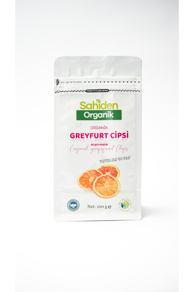 SAHİDEN ORGANİK رقائق الجريب فروت العضوية - 100 جرام