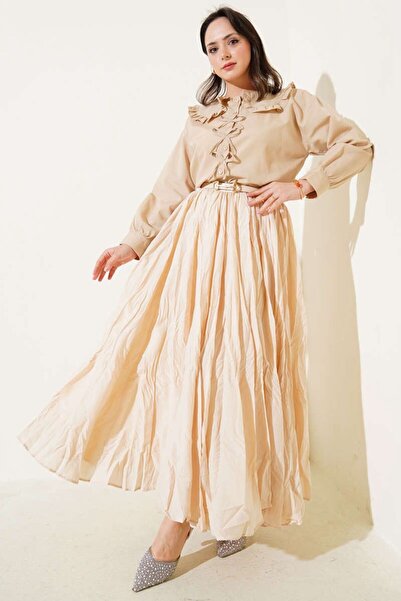 YILMAZBARMAZ γυναικείο πουκάμισο με φιόγκο μπροστά