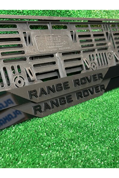 PP Pleksi Otomobil Plakalık Model RANGE ROVER Yazılı Logolu