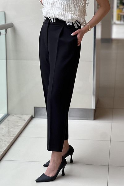 sentez giyim Sentez Sofia Corsage Trousers with Epaulettes