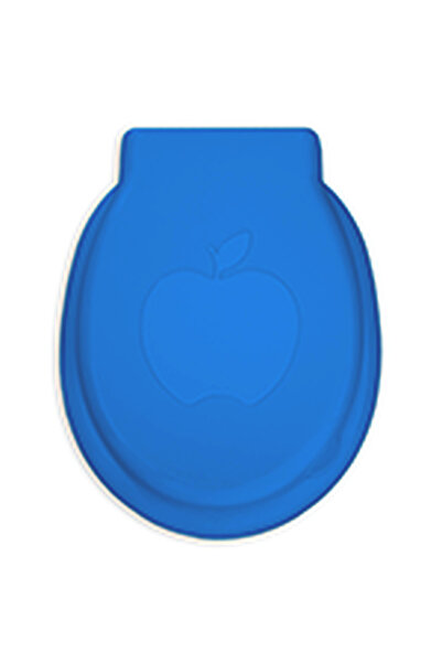 flores Capac pentru WC universal, din plastic, cu model mar, albastru inchis,...