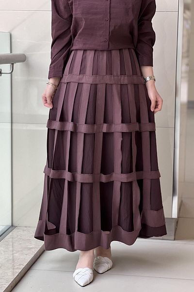 Ceremony Pasion Cage Detailed Dubain Skirt