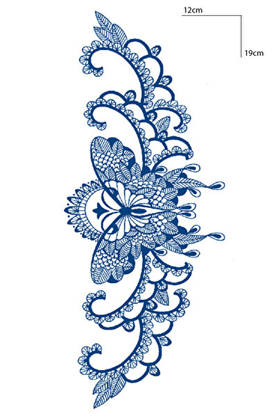 TAKIŞTIR Kelebek Figürlü 12 Saat Sonra Kararan Geçici Dövme Tattoo