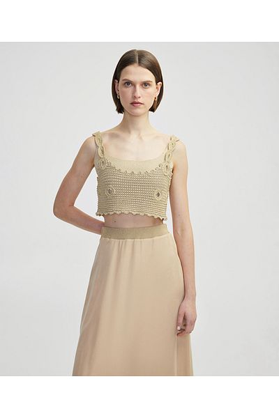 İpekyol Fabric Mix Flared Skirt