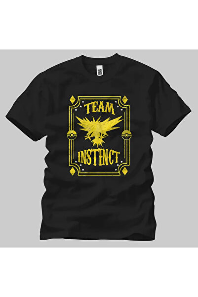 Built By Crazy Pokemon: Team Instinct unisex majica