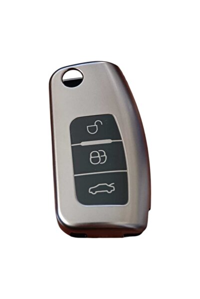 Oto Aksesuarcım Husă pentru telecomandă pentru chei auto din silicon compatib...