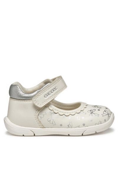 Geox girls' ballerinas B556DB-054AJ white