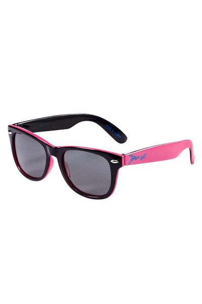 Banz Ochelari de soare pentru copii, J-Banz, 4-10 ani, culoare dublă, roz/negru