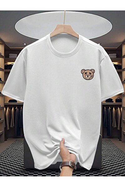 Gollinger Ανδρικό μπλουζάκι Yakada με στάμπα αρκουδάκι και λαιμόκοψη ποδηλάτου