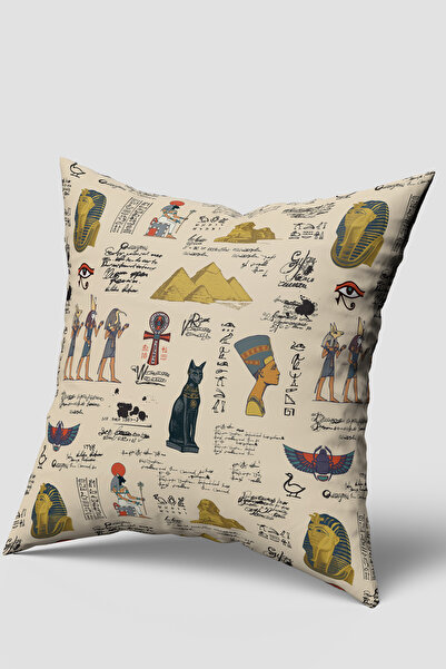 EsnafAli Ancient Egypt Themed Throw Pillow Cover